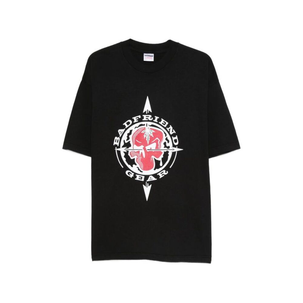 Badfriend Black T-Shirts & Vests - T-Shirts Men